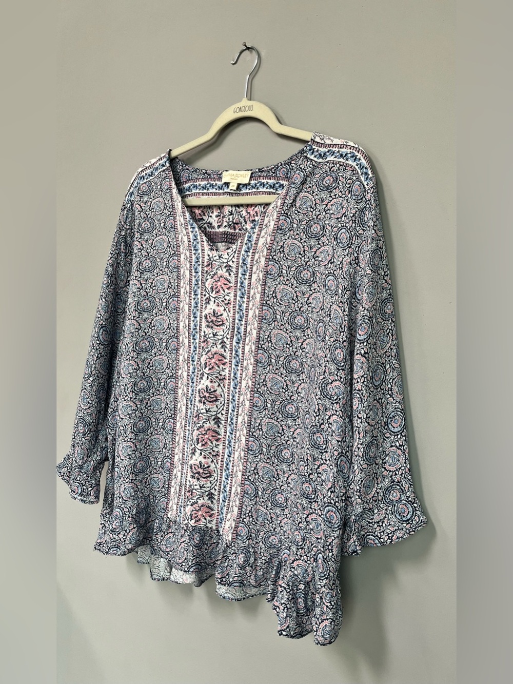 Flowy feminine boho top